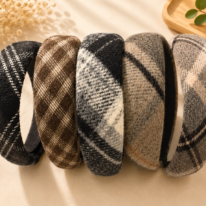 Vincha Cuadrille Gris