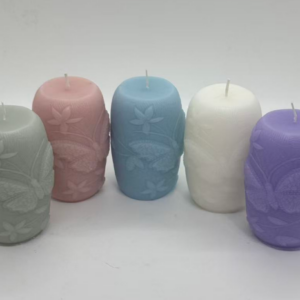 Velas aromaticas relieve