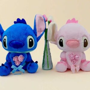 Stitch con flor 30cm