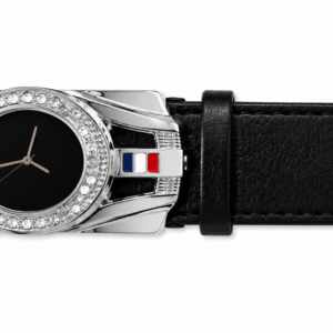 Cinturon Reloj Plateado