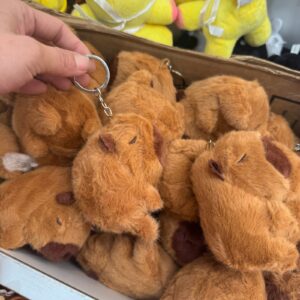 Llavero peluche capybara