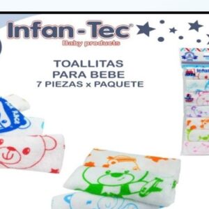 TOALLITAS MANTITAS P/ BEBE (x12)