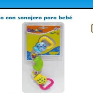 MORDILLO SONAJERO PARA BEBE (x12)