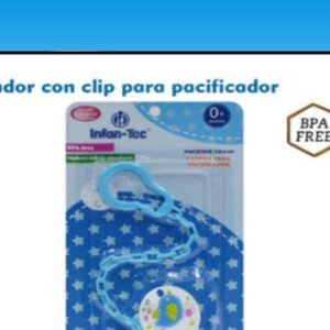 SUJETADOR C/CLIP PARA PACIFICADOR (x12)