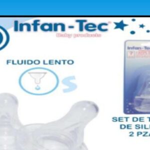 TETINAS SILICONA P/ MAMADERAS X 2 (x12)