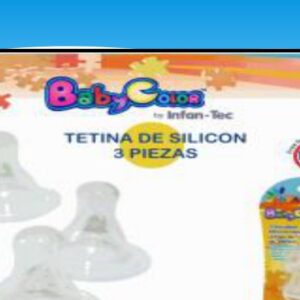 TETINAS SILICONA P/MAMADERA X 3 (x12)