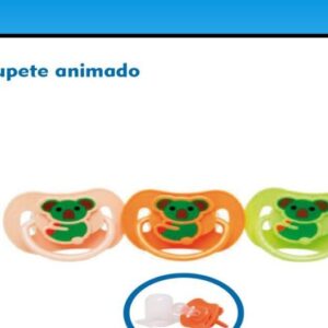 CHUPETE SILICONA ANIMADO (x12)
