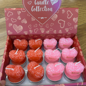 Velas aromaticas Corazon