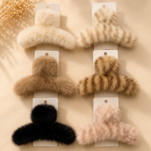 Broche Peluche Rayado