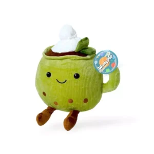 PELUCHE TAZA CON CREMA VERDE 13.5P MYF3-0050