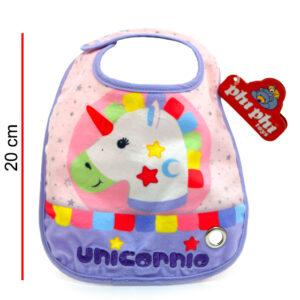 BABEROS GALAXIA Y UNICORNIO 20CM