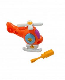 HELICOPTERO PLASTICO DESARMABLE E/BOLSA