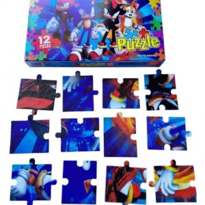 ROMPECABEZAS 12PZS VARIOS MOTIVOS