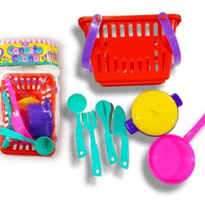 SET DE COCINA CANASTA CON ACCESORIOS 22CM