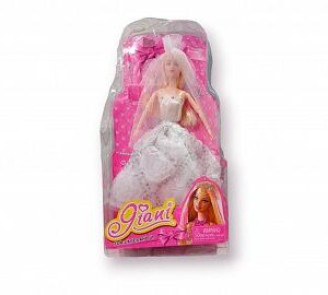 MUÑECA VESTIDA DE NOVIA ARTICULADA EN BLISTER 38CM