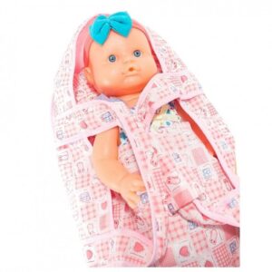 BEBE PLASTICO CON MOISES