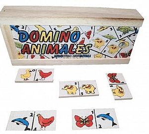 JUEGO DE DOMINO DE MADERA VARIOS MOTIVOS