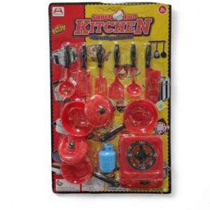 SET COCINA PLASTICO 11 PIEZAS E/BLISTER