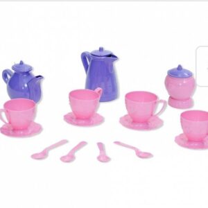 SET TE/CAFE PLASTICO 15 PZS.