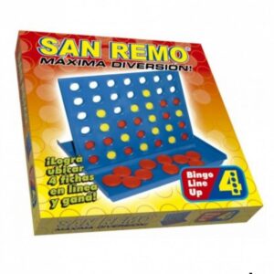 JUEGO DE MESA 4 EN LINEA EN CAJA