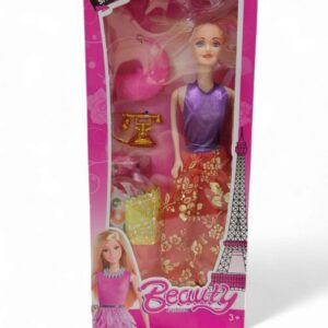 MUÑECA PLASTICA C/ACCESORIOS E/CAJA