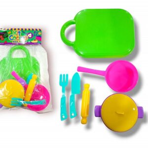 SET DE COCINA CON ACCESORIOS EN BOLSA 29CM