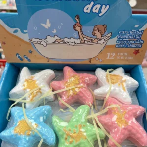 BOMBA DE BAÑO EFERVESCENTES CON FORMA DE ESTRELLA DEL MAR
