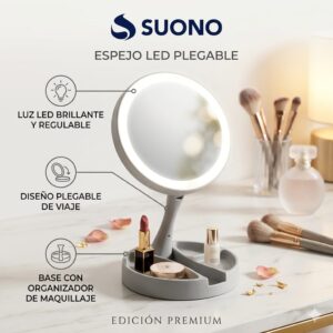 ESPEJO LED CIRCULAR SUONO
