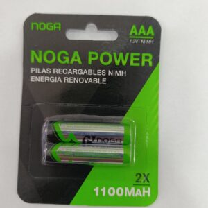 PILA RECARGABLE NOGA AAA
