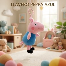 LLAVERO PEPPA AZUL