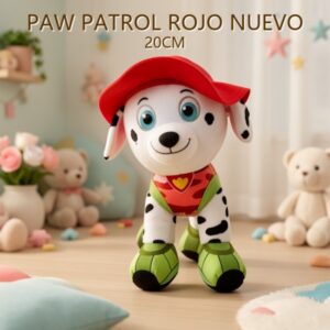 PAW PATROL ROJO NUEVO 20CM
