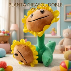 PLANTA GIRASOL DOBLE 20CM
