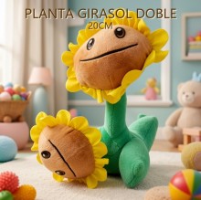 PLANTA GIRASOL DOBLE 20CM