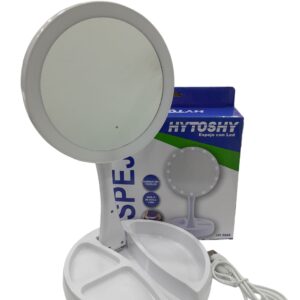 ESPEJO REDONDO LED DOBLE HYTOSHY