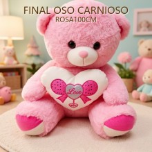 FINAL OSO CARNIOSO ROSA100CM