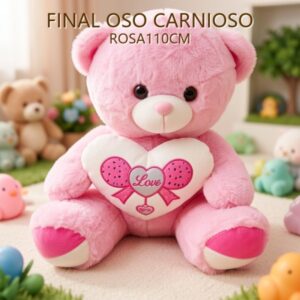 FINAL OSO CARNIOSO ROSA110CM