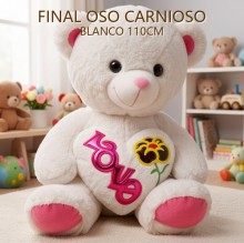 FINAL OSO CARNIOSO BLANCO 110CM