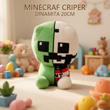 MINECRAF CRIPER DINAMITA 20CM