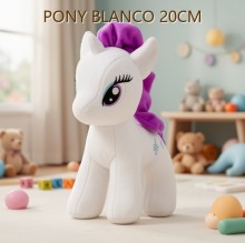 PONY BLANCO 20CM