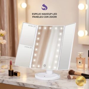 ESPEJO RECTANGULAR LED SUONO