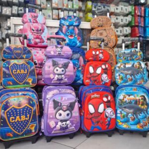 MOCHILAS 3 EN 1 CON CARRITO