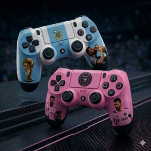 JOYSTICK PS4 (DISEÑO INTER MIAMI Y AFA)