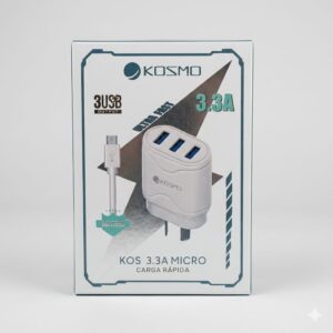 CARGADOR KOSMO 3.3A MICRO