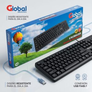 TECLADO GLOBAL USB