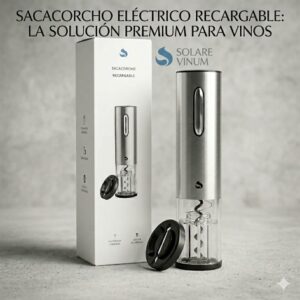SACACORCHOS RECARGABLE SUONO