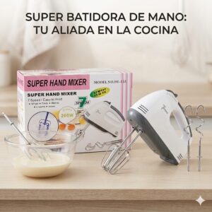 BATIDORA DE MANO 7 VELOCIDADES