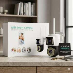 CAMARA WIFI SMART DOBLE LENTE