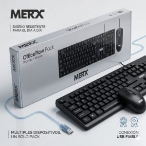 COMBO TECLADO Y MOUSE MERX