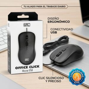 MOUSE GTC CON CABLE USB