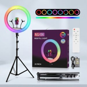 ARO DE LUZ LED DE 56"+ TRIPODE